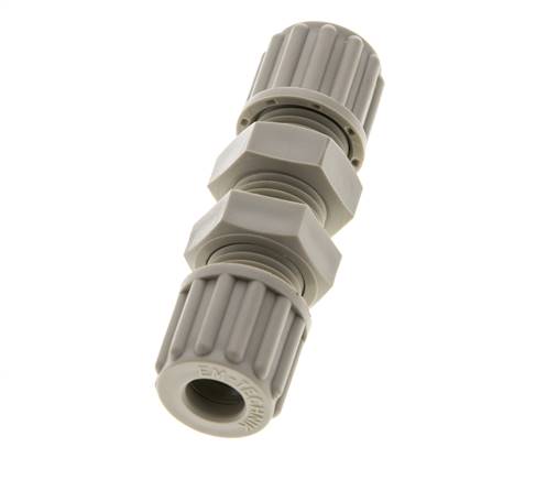 8X6Mm PP Racor De Compresión Recto 10 Bar