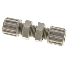 8X6Mm PP Racor De Compresión Recto 10 Bar