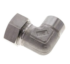 Accesorio de corte en codo de acero inoxidable de 35L y 40mm con extremo para soldar 160 bar ISO 8434-1