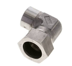 Accesorio de corte en codo de acero inoxidable de 35L y 40mm con extremo para soldar 160 bar ISO 8434-1