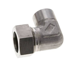 Accesorio de corte en codo de acero inoxidable de 35L y 40mm con extremo para soldar 160 bar ISO 8434-1