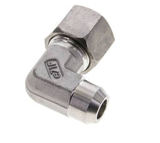 Accesorio de corte en codo de acero inoxidable de 14S y 19mm con extremo para soldar 630 bar ISO 8434-1