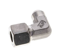 Accesorio de corte en codo de acero inoxidable de 14S y 19mm con extremo para soldar 630 bar ISO 8434-1