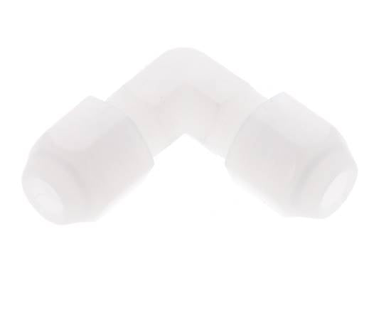 4x6 Mm PP Codo Manguera Conector 10Bar/145Psi [2 Piezas]