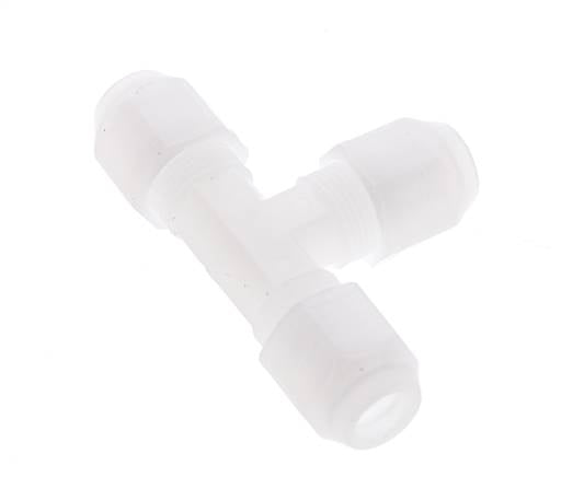6x8 mm PP Forma T Tee Conector De Manguera 10bar/145psi