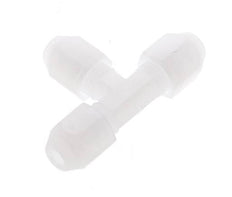 2X4 Mm PP Forma T Conector De Manguera 10Bar/145Psi [2 Piezas]