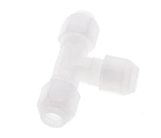 6x8 mm PP Forma T Tee Conector De Manguera 10bar/145psi