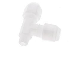 6x8mm & R1/8'' PP Right Angle Hose Fitting with Male Threads 10bar/145psi [2 Piezas]