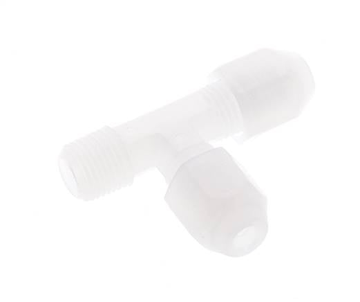 2x4mm & R1/8'' PP Right Angle Hose Fitting with Male Threads 10bar/145psi [2 Piezas]