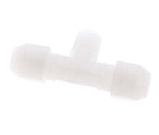 6x8 Mm&R1/4'' Pvdf T-Forma Tee Conexión De Manguera Con Rosca Macho 10Bar/145Psi