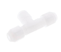 4X6 Mm&R1/4'' PP Conector En Forma De T Para Manguera Con Rosca Macho 10Bar/145Psi [2 Piezas]