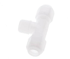 8x10 Mm&R3/8'' PP Tee En Forma De T Con Rosca Macho 10Bar/145Psi [2 Piezas]