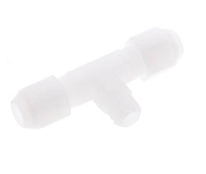 4X6 Mm&R1/8'' PP Conector En Forma De T Para Manguera Con Rosca Macho 10Bar/145Psi [2 Piezas]