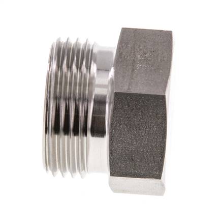 22L Tapón de cierre de acero inoxidable para tubos 160 Bar DIN 2353
