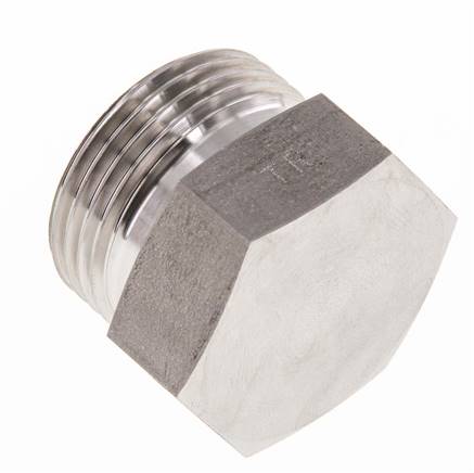 22L Tapón de cierre de acero inoxidable para tubos 160 Bar DIN 2353