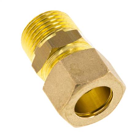 R 1/2'' Macho x 15mm Racor de compresión recto 82 Bar DIN EN 1254-2