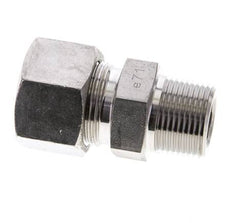 3/4'' NPT Macho x 20S Anillo de corte recto de acero inoxidable 400 Bar DIN 2353