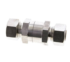 Válvula de retención hidráulica Anillo de compresión 18L (M26x1,5) Acero inoxidable 1-160bar (15-2320)psi ISO 8434-1