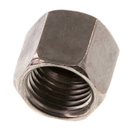 M14x1,5 x 8L Tuerca de unión de acero inoxidable para anillo de corte