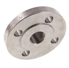 Brida Roscada DN20-PN16 Rp 3/4'' Acero Inoxidable 1.4571 DIN 2566