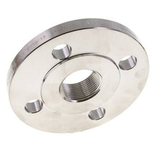 Brida Roscada DN32-PN16 Rp 1-1/4'' Acero Inoxidable 1.4571 DIN 2566