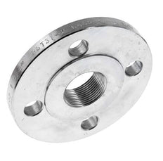 Brida Roscada DN50-PN16 Rp 2'' Acero Galvanizado DIN 2566 Y EN 1092-1 (Tipo 13)