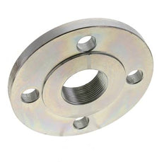 Brida Roscada DN80-PN40 Rp 3'' Acero Galvanizado DIN 2567 Y EN 1092-1 (Tipo 13)