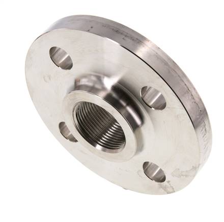 Brida Roscada DN40-PN40 Rp 1-1/2'' Acero Inoxidable 1.4571 EN 1092-1 (tipo 13)
