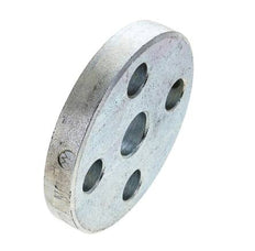 Brida Suelta DN10-PN10 Acero Galvanizado Material Sólido DIN 2642