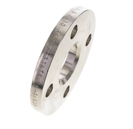 Brida Suelta DN65-PN10 Acero Inoxidable 1.4571 DIN 2642 Material Completo
