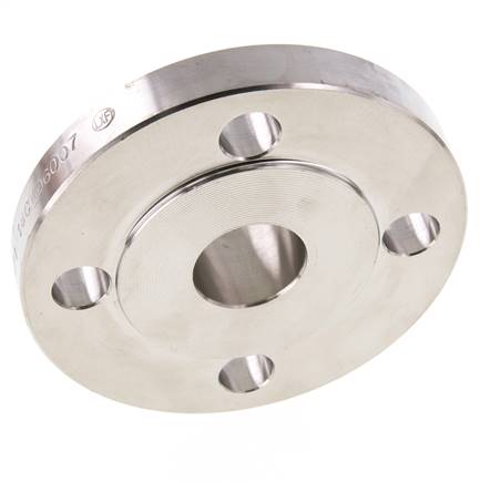 Brida De Soldadura DN25-PN40 33.7mm 1.4571 DIN 2635 Y EN 1092-1 (Tipo 11)