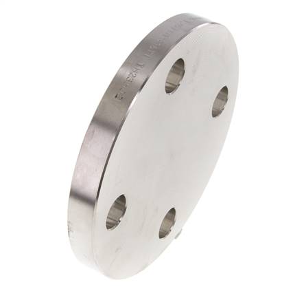 Brida Ciega DN40-PN16 Acero Inoxidable 1.4571 DIN 2527