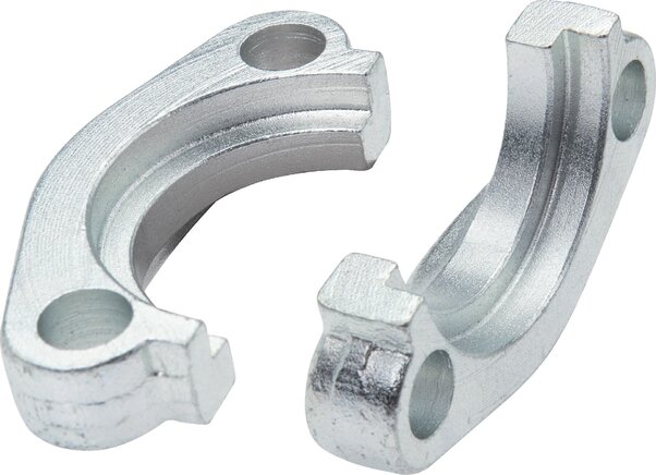 3/4'' SAE Brida Mitades 3000 PSI Acero ISO 6162-1