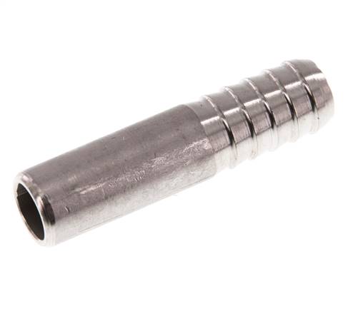 16 mm (5/8'') y 17,2 mm (3/8'') Acero inoxidable 1.4571 Extremo para soldar de boquilla de manguera 70 mm