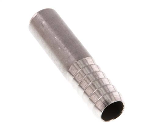 16 mm (5/8'') y 17,2 mm (3/8'') Acero inoxidable 1.4571 Extremo para soldar de boquilla de manguera 70 mm