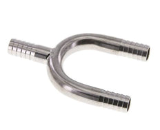 Conector de manguera en Y de acero inoxidable 1.4301 de 9 mm (3/8'')