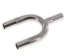 Conector de manguera en Y de acero inoxidable 1.4301 de 9 mm (3/8'')