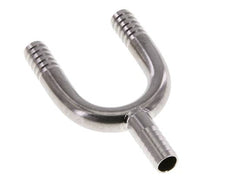 Conector de manguera en Y de acero inoxidable 1.4301 de 9 mm (3/8'')