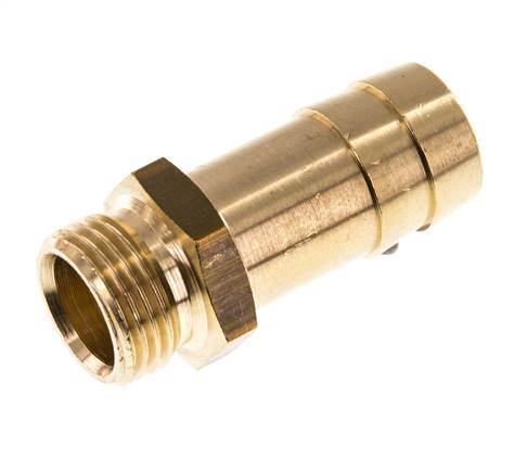 G 1/2'' Macho X 19mm Latón Boquilla De Manguera 16 Bar