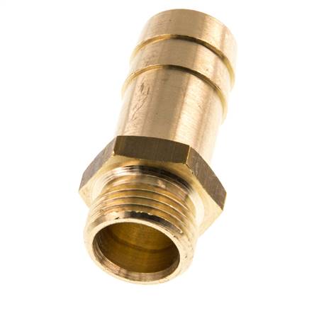 G 1/2'' Macho X 19mm Latón Boquilla De Manguera 16 Bar