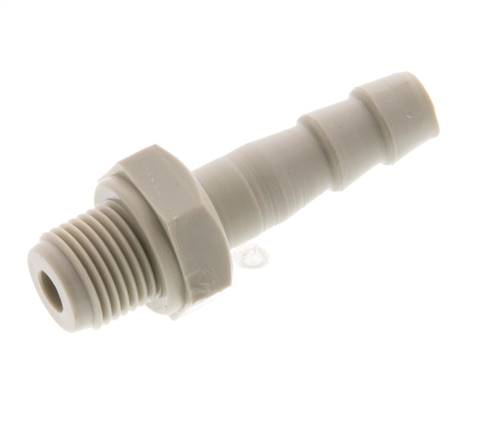G 1/8'' Macho x 6mm Polipropileno (PP) Llave de manguera 10 Bar