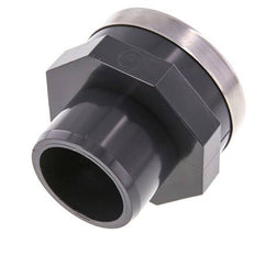 Conexión de PVC Macho 50mm x Hembra Rp (rosca interna cilíndrica) 2''