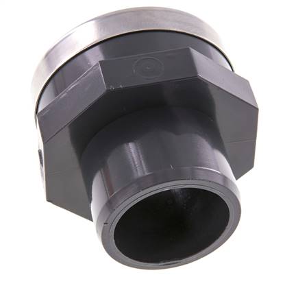 Conexión de PVC Macho 50mm x Hembra Rp (rosca interna cilíndrica) 2''