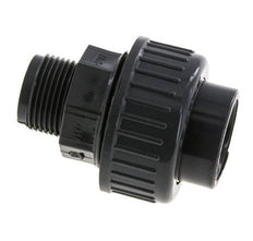 Conexión de Unión Hembra de PVC de 25mm x Macho R 3/4'' FKM
