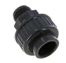 Conexión de Unión Hembra de PVC de 25mm x Macho R 3/4'' FKM