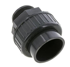 Conexión de Unión Hembra de PVC de 50mm x Macho R 1-1/2'' FKM
