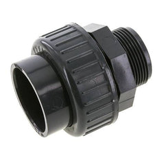Conexión de Unión Hembra de PVC de 50mm x Macho R 1-1/2'' FKM