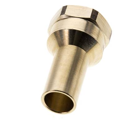 Racor a presión - Macho 15 mm y hembra Rp 1/2'' - Aleación de cobre