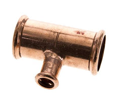Tee Press Fitting - 15mm Hembra y 35mm - Aleación de cobre