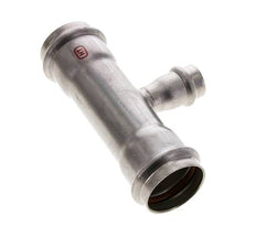 Tee Press Fitting - 18mm Hembra & 35mm - Acero Inoxidable